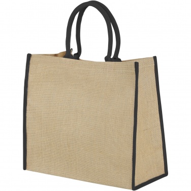 Logotrade werbemittel das Foto: Harry farbige Jute Tragetasche 25L