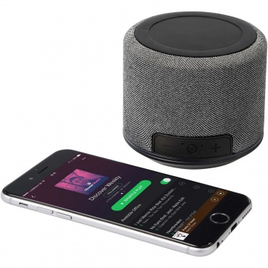 Logotrade Logogeschenke das Foto: Fiber 3W Bluetooth® Lautsprecher mit kabelloser Ladefunktion