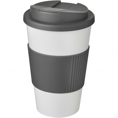 Logotrade Werbeartikel das Foto: Americano® 350 ml Isolierbecher mit Schutzring & auslaufsicherem Schraubverschluss