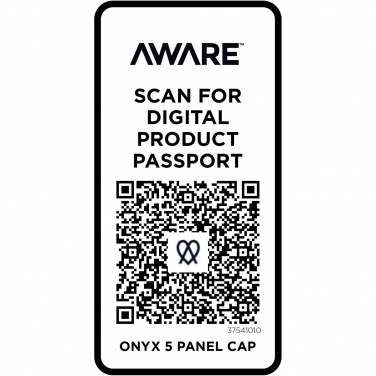 Logotrade Werbegeschenke das Foto: Onyx 5 Segmenten Aware™ recycelte Kappe