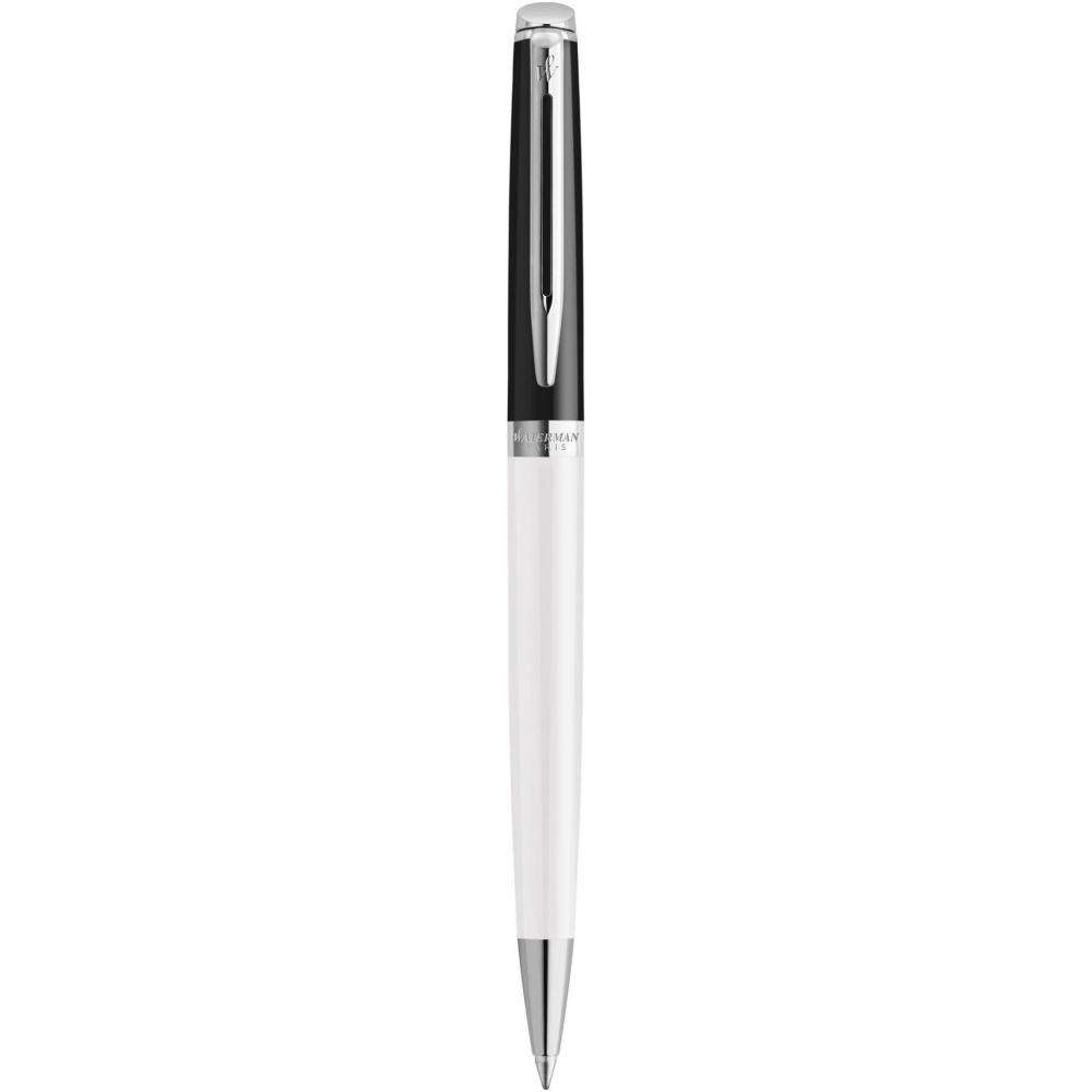 Logotrade Geschäftsgeschenke das Foto: Waterman Hemisphere Color-Block Kugelschreiber mit Palladiumbeschichtung