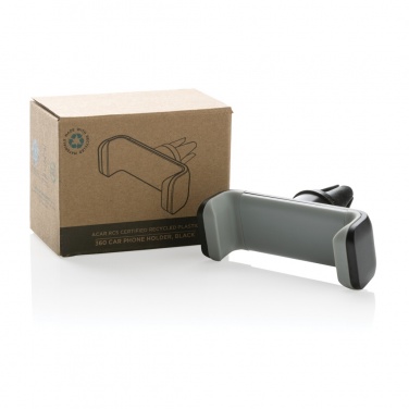Logotrade Werbegeschenke das Foto: Acar 360° Auto-Handyhalterung aus RCS recyceltem Kunststoff
