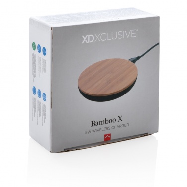 Logotrade Werbegeschenke das Foto: Bamboo X 5W Wireless Charger