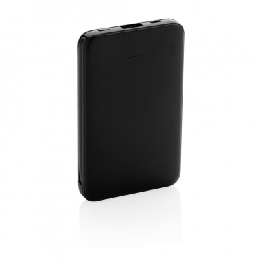Logotrade Geschäftsgeschenke das Foto: 5.000 mAh Powerbank mit integriertem Kabel