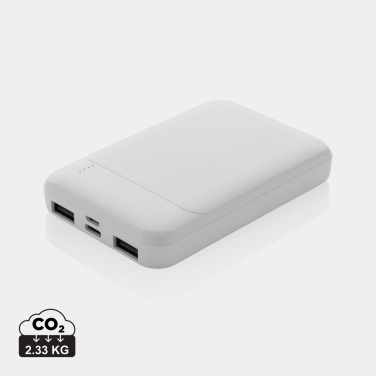 Logotrade Werbeartikel das Foto: 5.000mAh Powerbank aus RCS recyceltem Kunststoff