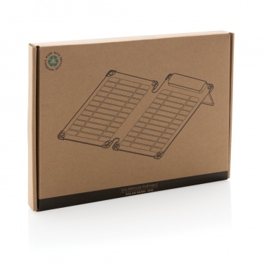 Logotrade Werbegeschenke das Foto: Solarpulse 10W tragbares Solarmodul aus RCS rPlastik