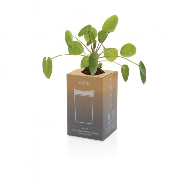 Logotrade Geschäftsgeschenke das Foto: Avira Alya RCS recycelter Stainless-Steel Becher 300 ml