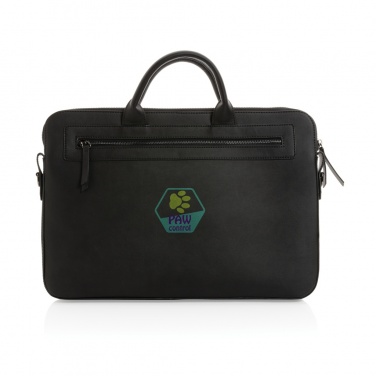 Logotrade Firmengeschenke das Foto: Swiss Peak 14" Laptoptasche aus GRS recyceltem PU