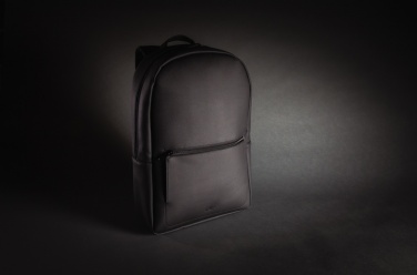 Logotrade werbemittel das Foto: Swiss Peak Deluxe PU Laptop-Rucksack, PVC-frei