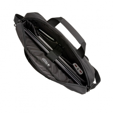 Logotrade Logogeschenke das Foto: Swiss Peak AWARE™ RFID 15,6" Laptoptasche