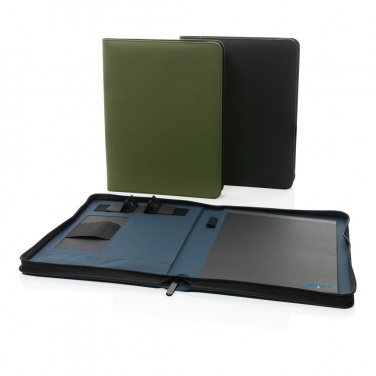 Logotrade werbemittel das Foto: Impact Aware™ Deluxe 300D Tech Portfolio mit Reißverschluss