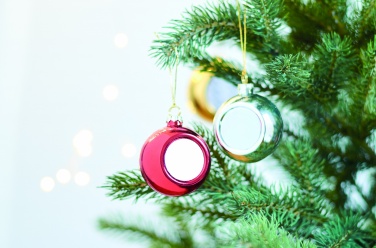 Logotrade Werbegeschenke das Foto: Weihnachtskugel Sublimation