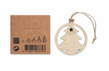 Logotrade Firmengeschenke das Foto: Weihnachtsschmuck Tanne