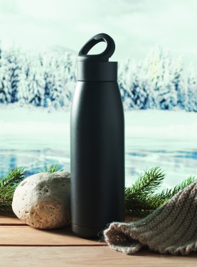 Logotrade werbemittel das Foto: Doppelwandige Flasche 400 ml