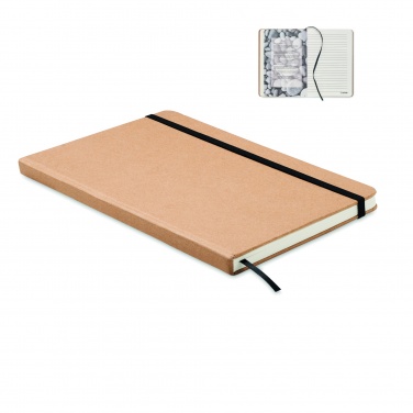 Logotrade Geschäftsgeschenke das Foto: DIN A5 Notizbuch Karton