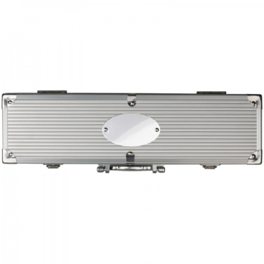 Logotrade Werbeartikel das Foto: Grillkoffer OVAL PLATE