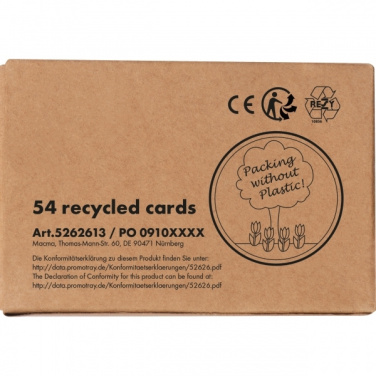 Logotrade werbemittel das Foto: Spielkarten NEW CASTLE