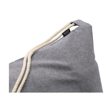 Logotrade Geschäftsgeschenke das Foto: GRS Recycled Cotton PromoBag (180 g/m²) Rucksack