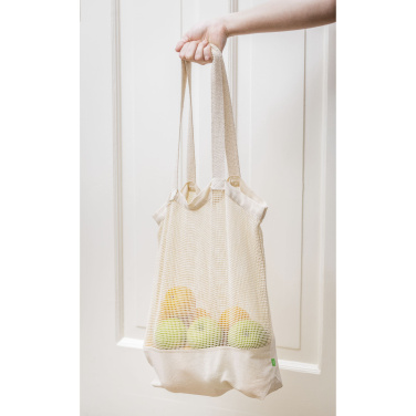 Logotrade Logogeschenke das Foto: Natura Organic Mesh Shopper (180 g/m²) Einkaufstasche