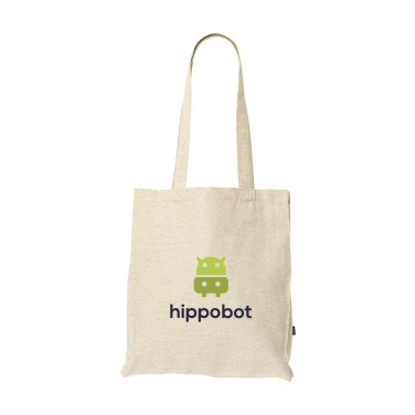 Logotrade Geschäftsgeschenke das Foto: Melange Shopper GRS Recycling-Canvas (280 g/m²) Tasche