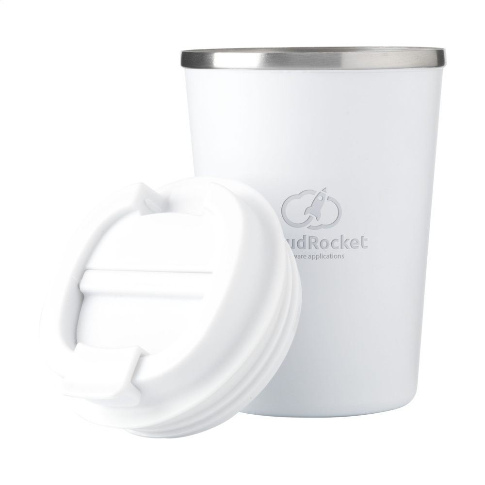 Logotrade Logogeschenke das Foto: Kaffi RCS Recycled Coffee Mug 300 ml Thermobecher