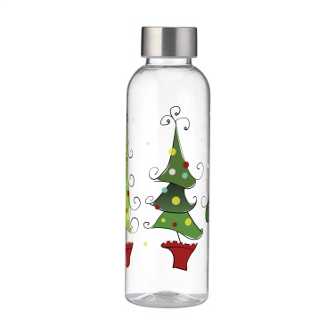 Logotrade Werbegeschenke das Foto: Senga GRS RPET Flasche 500 ml X-Mas