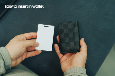 Logotrade werbemittel das Foto: Findit RCS rABS wiederaufladbare Ultra-Thin Tracker-Karte