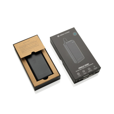 Logotrade Logogeschenke das Foto: Urban Vitamin Menlo Park RCS rPlastik 20000 20W PD Powerbank