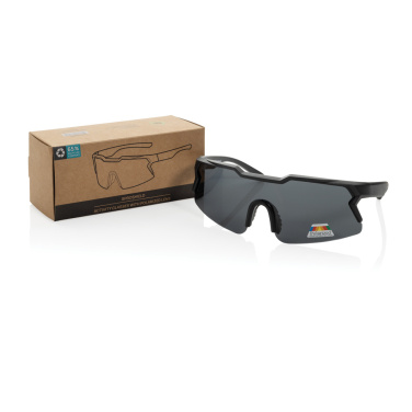 Logotrade Werbeartikel das Foto: SproShield RCS Sportbrille mit polarisierten Gläsern