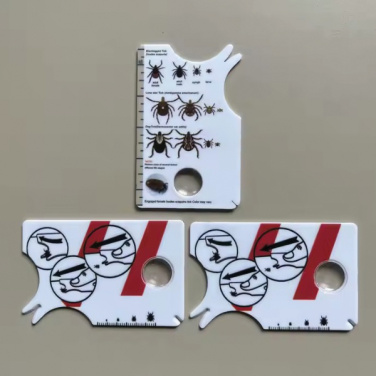 Logotrade Geschäftsgeschenke das Foto: Individuelles Zeckenentfernungswerkzeug