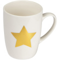 Tasse mit Sternendruck 300 ml, Weiß