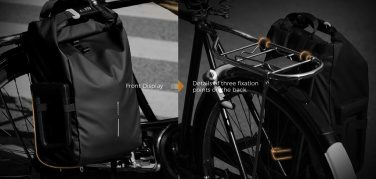 Logotrade Geschäftsgeschenke das Foto: Urban wasserabweisender Fahrrad-Rucksack
