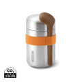 Black+Blum Food Flask 400ml, orange