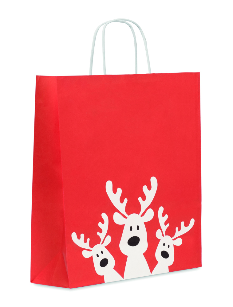 Logotrade Geschäftsgeschenke das Foto: Geschenkpapiertüte, groß