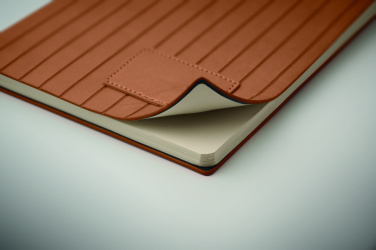 Logotrade werbemittel das Foto: DIN A5 Smokey Notizbuch PU