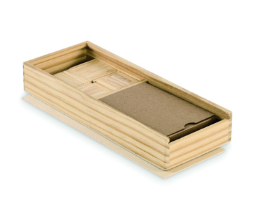 Logotrade Werbegeschenke das Foto: Domino- und Spielkarten-Set