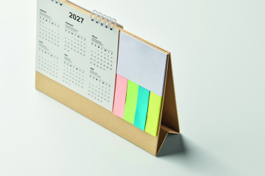 Logotrade Firmengeschenke das Foto: Tischkalender mit Memoblock