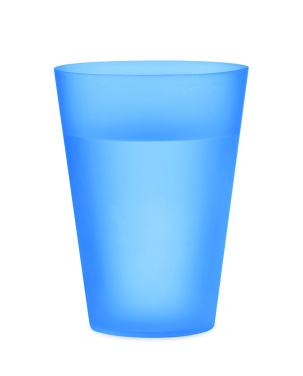 Logotrade Geschäftsgeschenke das Foto: Wiederverwendbarer Becher 300ml