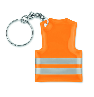 Logotrade Firmengeschenke das Foto: Schlüsselring Sicherheitsweste Jekabpils