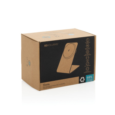 Logotrade Werbegeschenke das Foto: Terra Aluminium 15W magnetischer Wireless-Charger