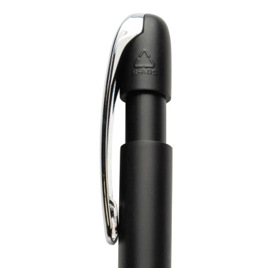 Logotrade werbemittel das Foto: Glide GRS-zertifizierter rABS Stift mit Metallclip
