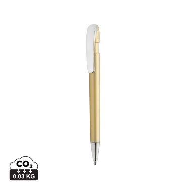 Logotrade Geschäftsgeschenke das Foto: Glide GRS-zertifizierter rABS Stift mit Metallclip