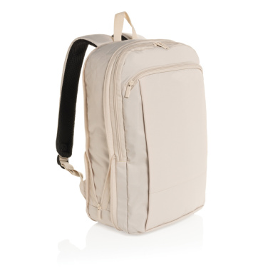 Logotrade Geschäftsgeschenke das Foto: Flexpack Aware™ Expandable Slim RPET 15,6" Laptop-Rucksack