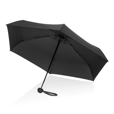 Logotrade Firmengeschenke das Foto: 19,5“manueller Super-Mini-Schirm aus Aware™ rPET 190T Pongee