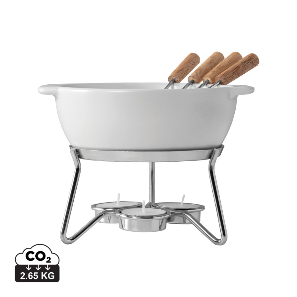 Logotrade Werbeartikel das Foto: BOSKA Käse-Fondue Set Party - 750ml