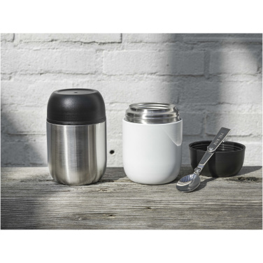 Logotrade Logogeschenke das Foto: Supo 480 ml doppelwandiger Lunchpot aus recyceltem Edelstahl