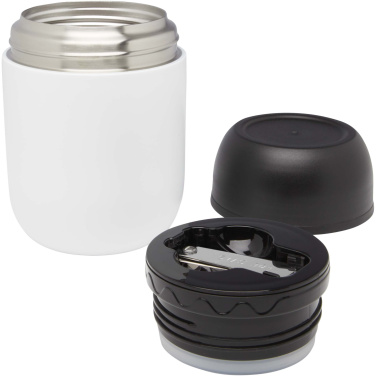 Logotrade Werbeartikel das Foto: Supo 480 ml doppelwandiger Lunchpot aus recyceltem Edelstahl