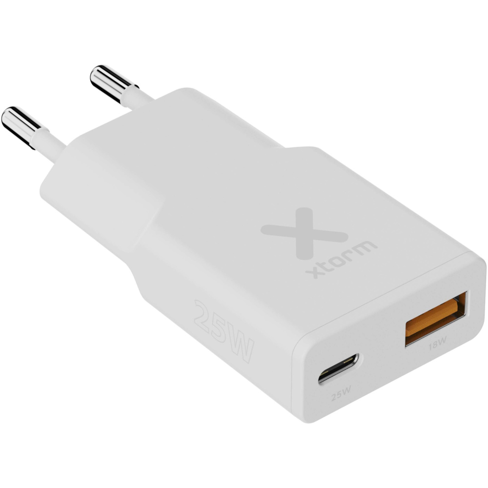 Logotrade Logogeschenke das Foto: Xtorm XG2SL025 Go2 SlimLine 25W Ladegerät