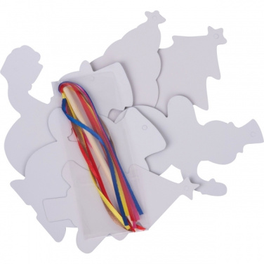 Logotrade Firmengeschenke das Foto: Rubbel-Weihnachtsornamente SÜDPOL