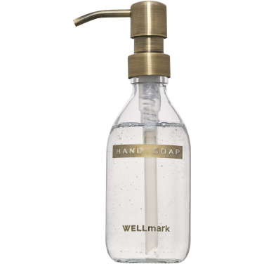 Logotrade Firmengeschenke das Foto: Wellmark Discovery 250 ml Handseifenspender und 150 g Duftkerze im Set